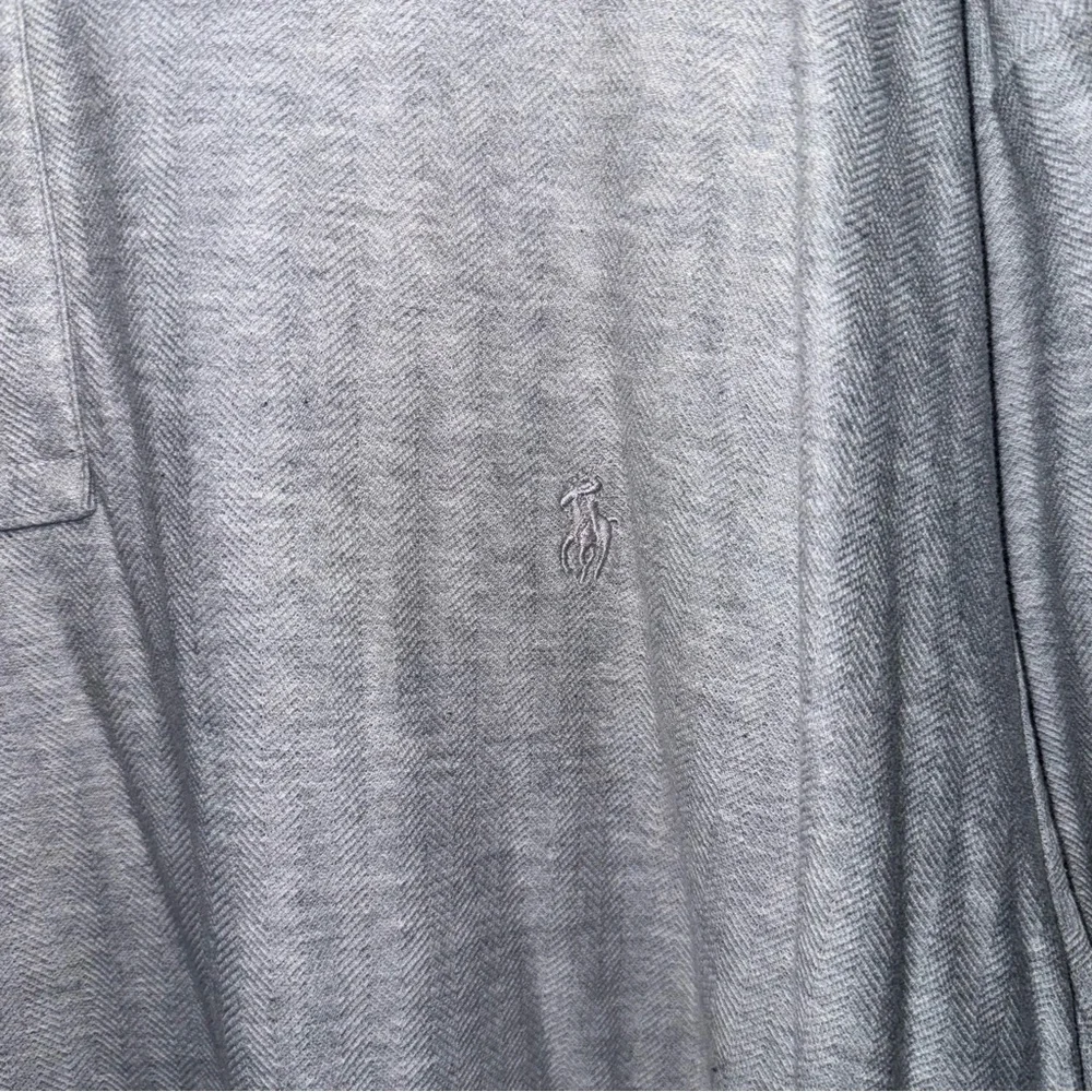 Polo Ralph Lauren Gray Polo Shirt Men’s 2XLT Tall Pima Cotton Short Sleeve